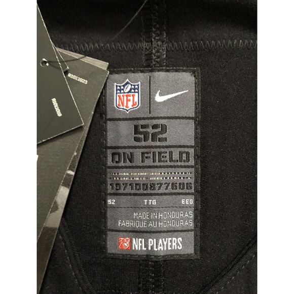 Nike Vegas Raiders On Field Player Jersey Jacobs #28 Size 52 XXL 57NM-OREH. - Picture 7 of 16